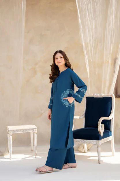 Chic Embroidery Co-Ords 2pc